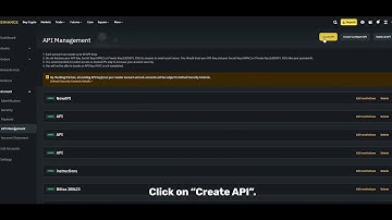 How to generate API Key from Binance Exchange?