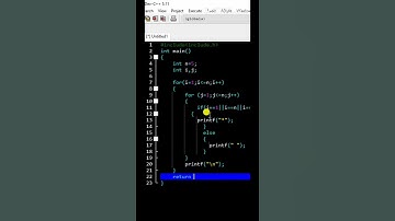 S pattern print in c language #codingstatus programming status in c