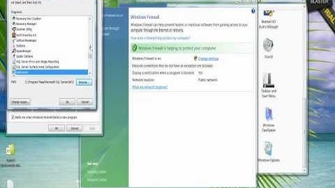 Act Sage Share Database Setup network Act! Firewall