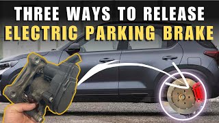 How To Release Electric Parking Brake (EPB) #epb #brake