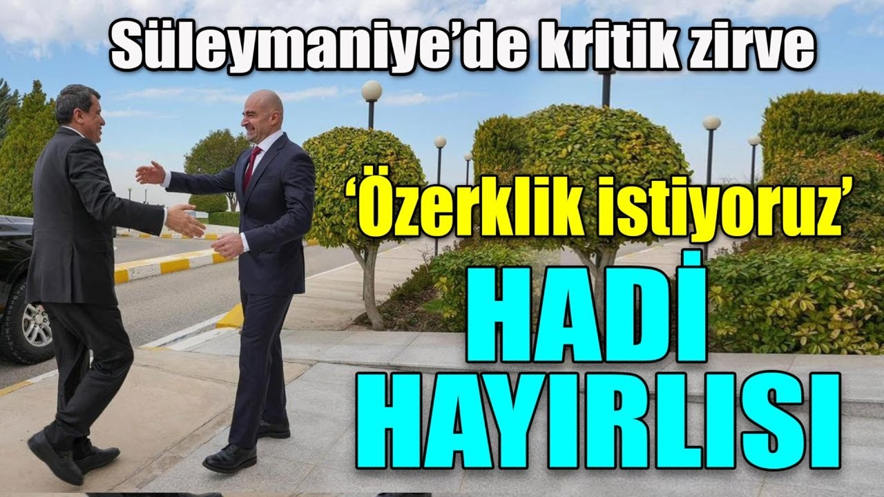 Bafıl Talabani, Mazlum Abdi ve Tom Barrack Süleymaniye'de bir araya geldi