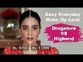 (Hindi )High End Vs Drug Store Make up | Affordable dupes  |Roshni Bhatia