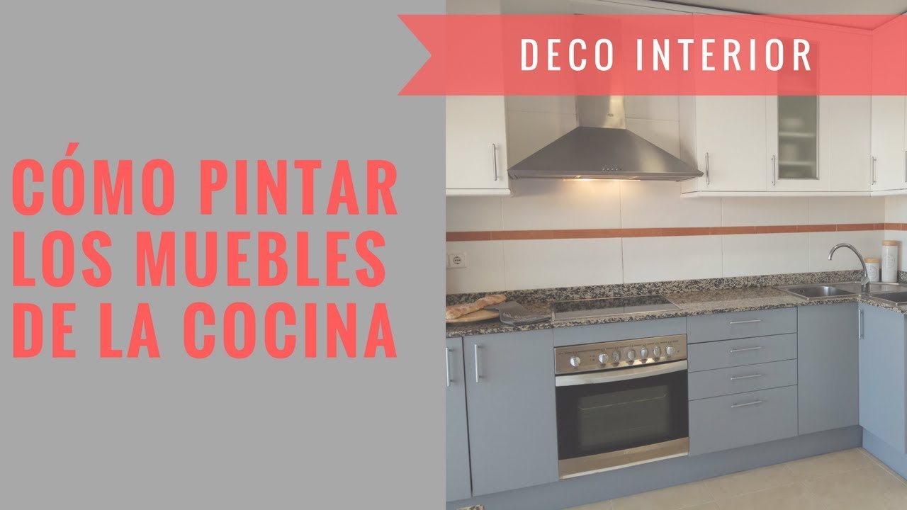 ▷ Cómo pintar muebles de cocina. Renueva ya el color de tu cocina