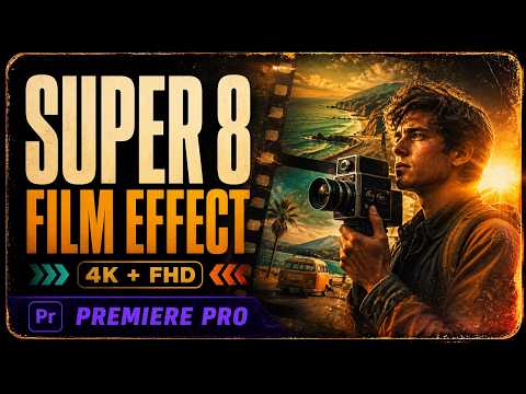 Super 8mm Premiere Pro 4K + FHD, a Plug-in Add-On by AAA Presets (Thumbnail 3 of 3)