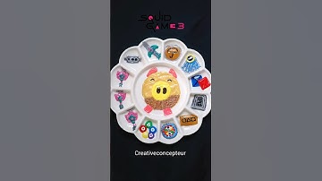 Squid Game 3 color mixing (part 4) #shorts