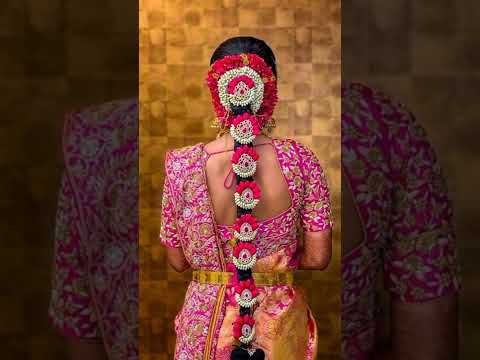 Bridal wedding hair styles( pelli poola jadalu)