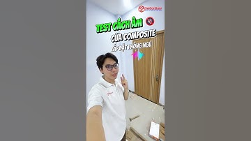 ✅ Giới thiệu mẫu cửa nhựa composite SaiGonDoor lắp đặt thực tế tại nhà khách hàng làm cửa phòng ngủ