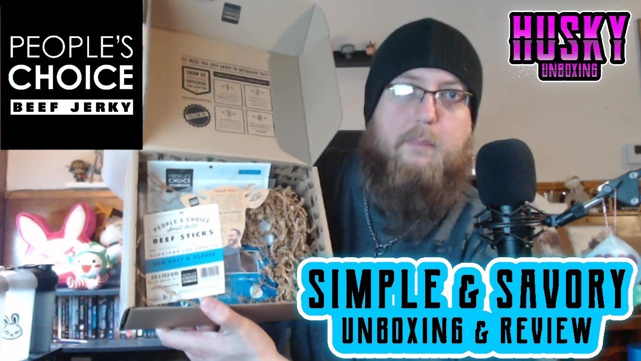 People's Choice Beef Jerky – Simple & Savory Unboxing & Review!!!