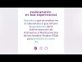 Medicamento en fase experimental ⏐ Palabras importantes, diccionario de cáncer del NCI