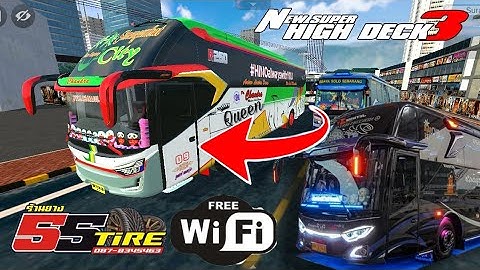 Mod Bus PT Chandra SR3 Ultimate || Bus Simulator Indonesia || Gameplay Video