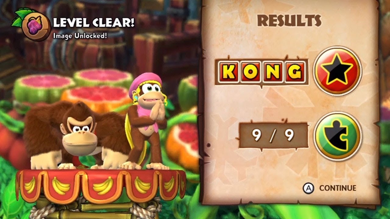 Donkey Kong Country: Tropical Freeze - Co-op Levels with shrooby!