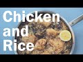 Lemon Chicken Thighs and Rice