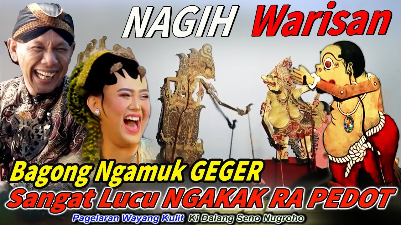 SUMPAH LUCU TENAN ..!! 😀BAGONG NGAMUK RA WEDI MATI 🔥WAYANG KULIT KI DALANG SENO NUGROHO