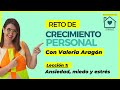 RETO de CRECIMIENTO PERSONAL #YoMeQuedoEnCasa | LECCIÓN 1: Miedo, Ansiedad y Estrés | Eleva Campus