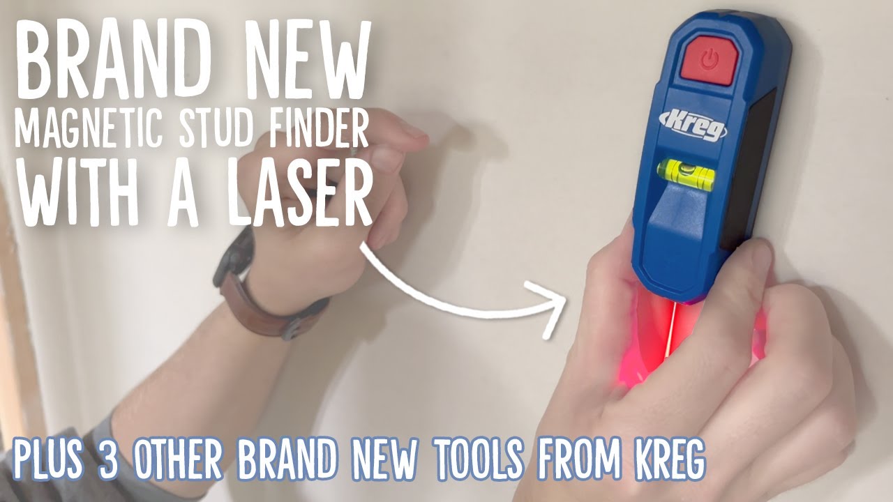 Kreg® Magnetic Stud Finder with Laser-Mark (KMM1000LZ)
