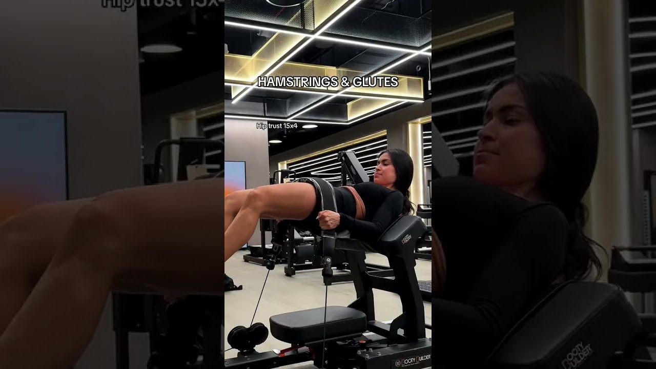 🔥 Leg Day Workout: Hamstrings & Glutes 🍑 