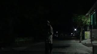 midnight sighting in a deserted village when the moon brightly shining