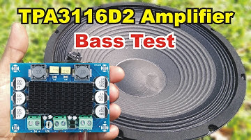 TPA3116d2  car subwoofer  bass Amplifier  module | class D amp