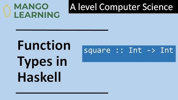 Functions Types in Haskell