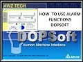 Alarm functions  dopsoft