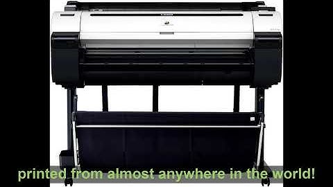 Canon imagePROGRAF IPF770 Inkjet Printer Review