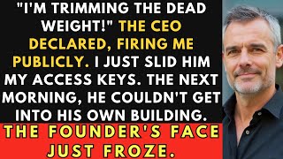 He Fired Me Publicly – The Keys I Handed Back Locked Him Out