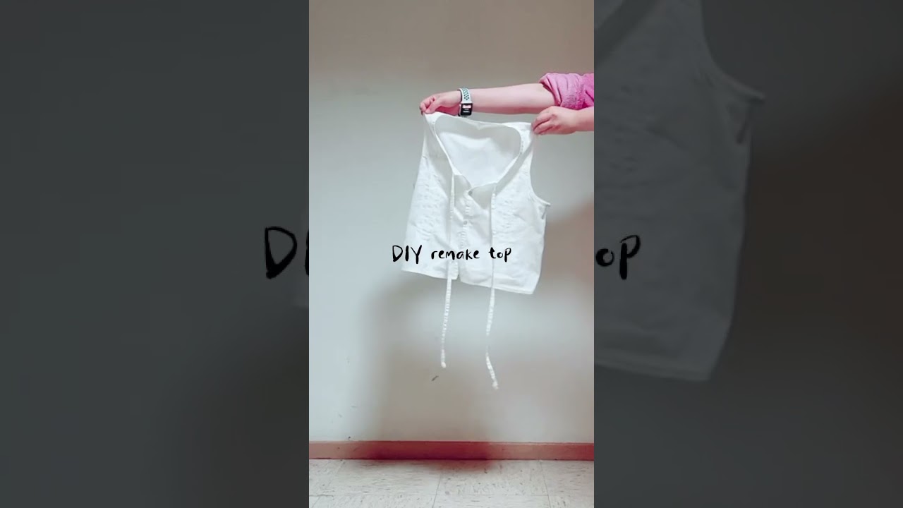 Sunday styles DIY summer bow top remake 148cm 4’10”