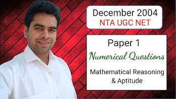 20 June 2019 Evening Shift | Paper 1 | NTA UGC Net | Numerical Questions | Zero Square