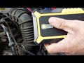 How to start a car with a jumpstarter Gooloo gp4000 #shorts #diy