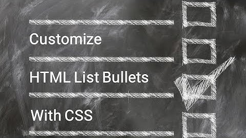 How to Remove & Replace Bullets from an HTML List Using CSS (Tutorial)