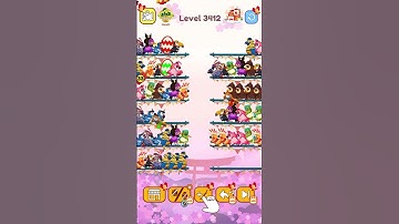 Bird Sort Color Level 3412