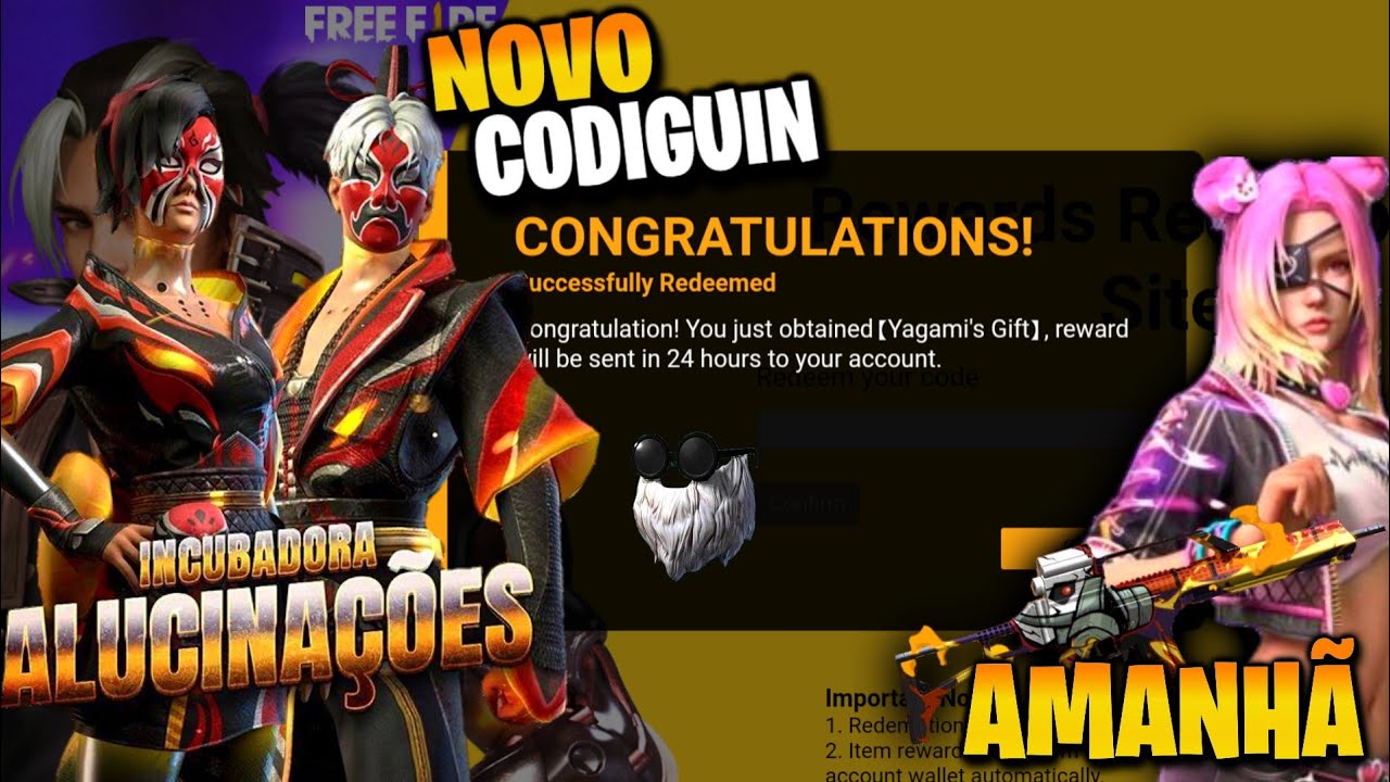 CODIGUIN FF 2023: código Free Fire da skin evolutiva para resgatar - Free  Fire Club