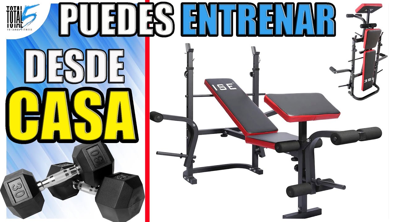 Los mejores bancos de pesas para entrenar en casa