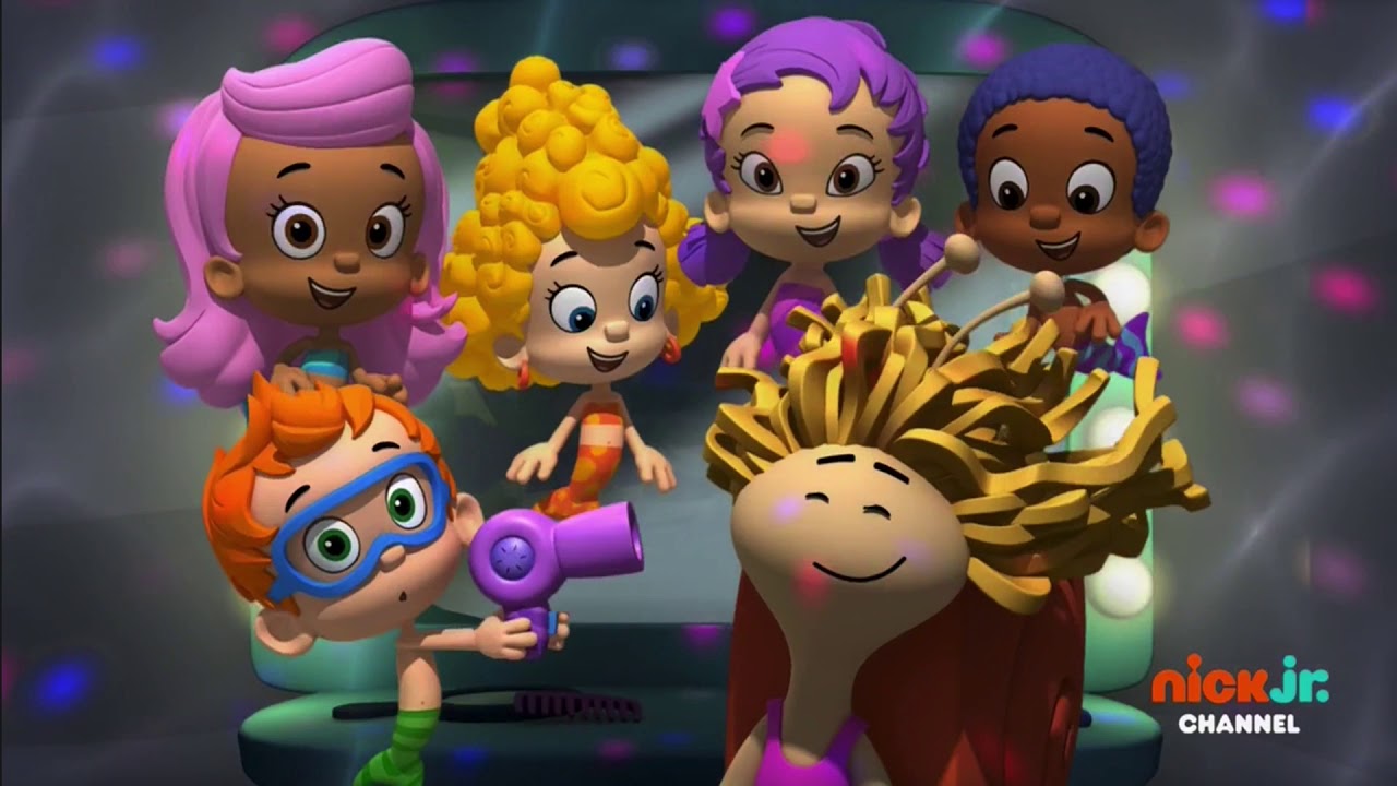 Blue Hair Bubble Guppies - wide 4