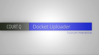 Paperless Docket Solution