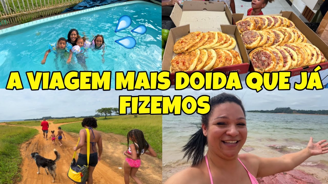 PASSAMOS O DIA TODO DENTRO DA ÁGUA💦 VOCES NÃO VÃO ACREDITAR NO QUE ACONTECEU😭 DEU MUITO RUIM