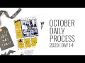 October Daily Process Video 2020 | Day 1-4