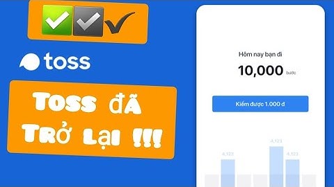 App toss đóng cửa đã trở lại với phiên bản hàn quốc cho anh em kiếm tiền #toss