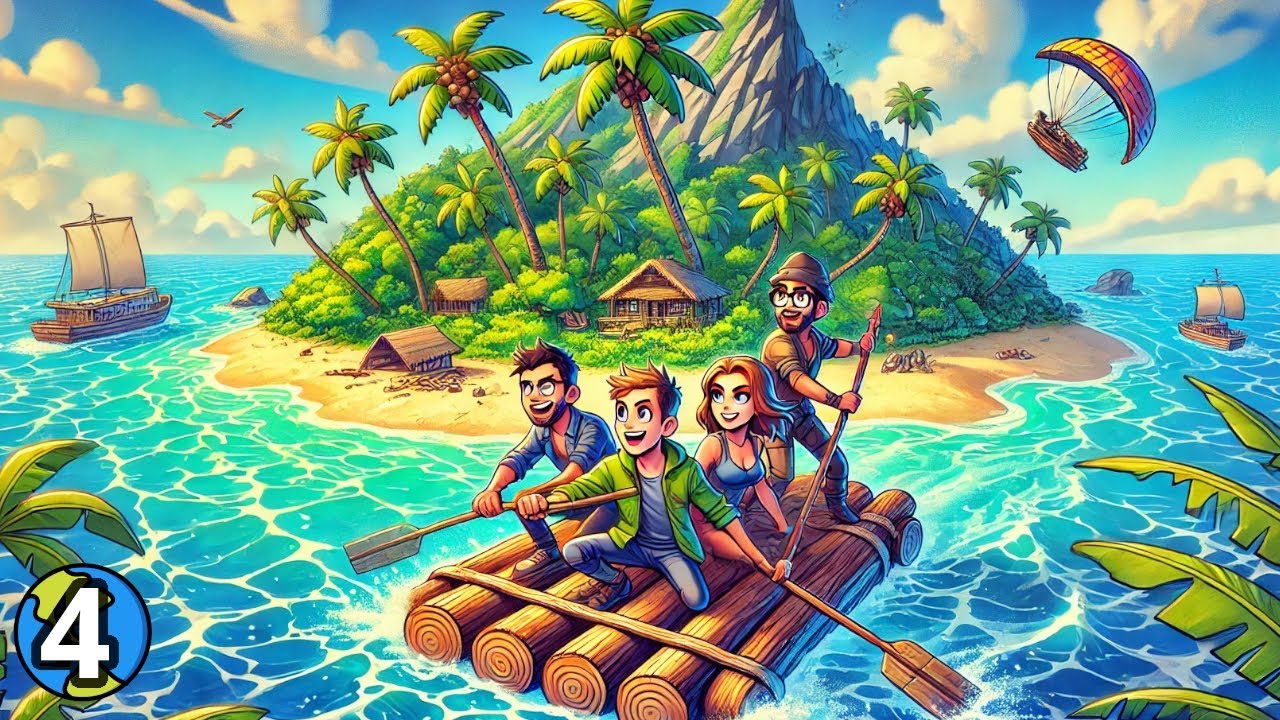 Seie Raft EXPLORAMOS ISLA BALBOA! 🏝 MINI-SERIE RAFT! EP.4 - YouTube