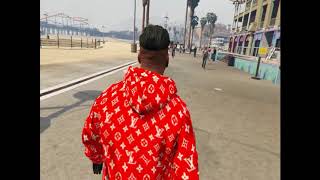 GTA V Mods YEEZY,Skinny,Hoodie Supreme,Undercut For Franklin Cinematic