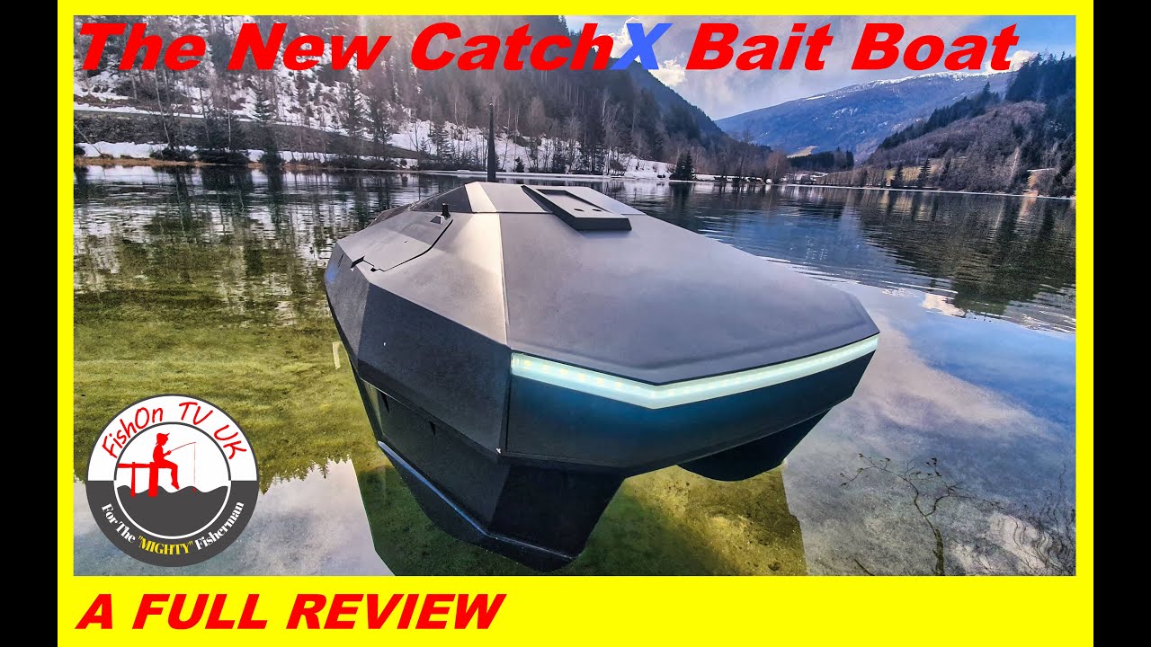 NEW BAIT BOAT FULL REVIEW : Rippton CatchX Smart Fishing 