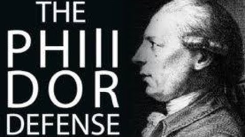 Grandmasters vs Philidor Defense 1.e4 e5 2.Nf3 d6