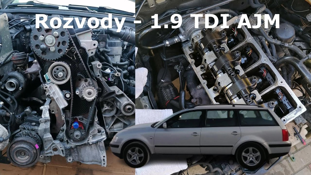 Rozvody - 1.9 TDI AJM - Passat B5 - Mix fotek
