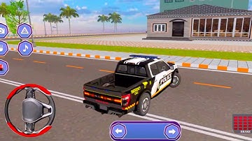 🔥Police Car Chase Simulator 3D – Real Cop Driving Game 2025 | Extreme Police Chase Android Gameplay