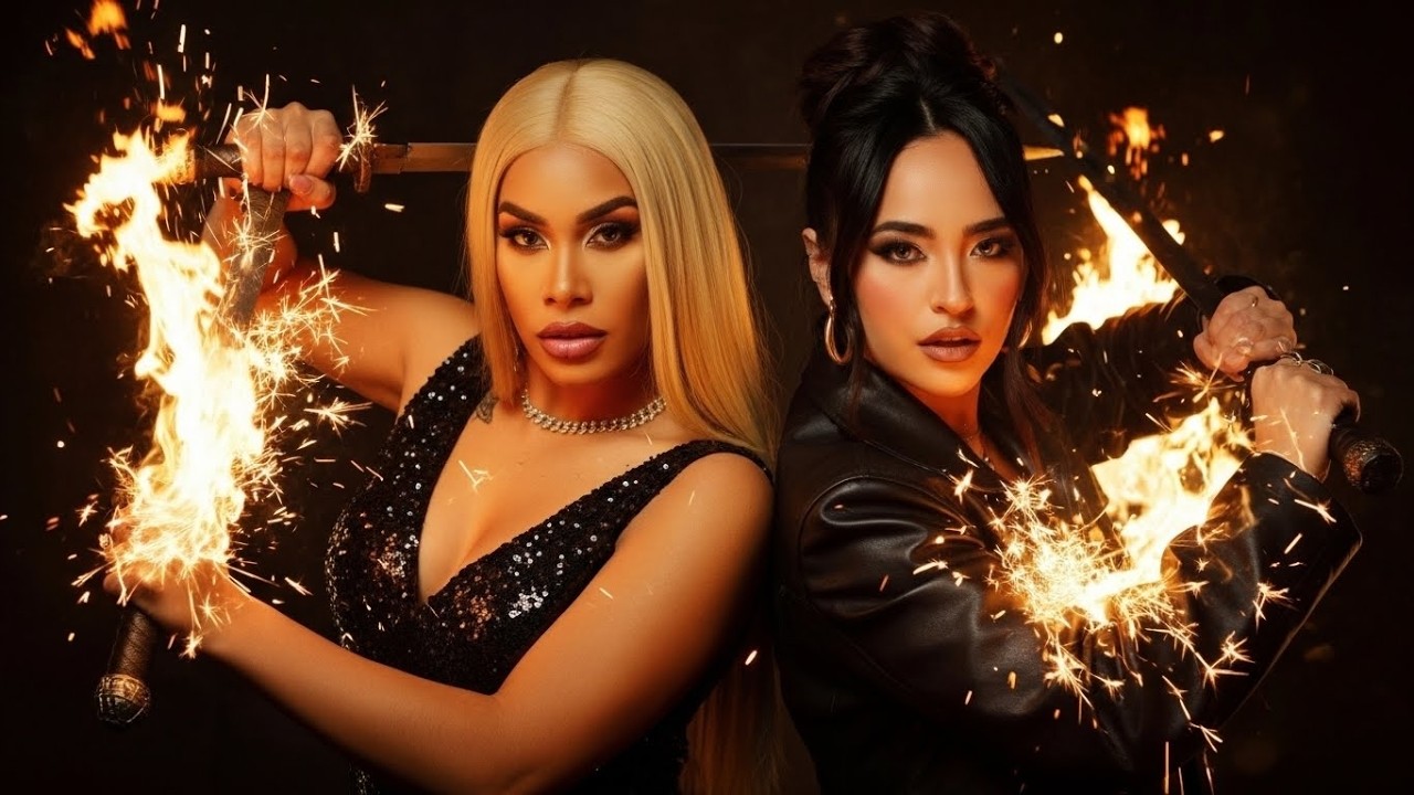 Ivy Queen x Becky G – Modo Guerrera | El Himno de las Que No Se Rinden 🔥👑 [Videolyric IA]