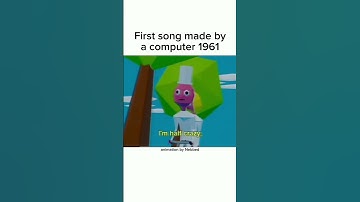 Thumbnail of First song by computer. Animation by @Nebbed #trending #subscribe #animation #music #technology