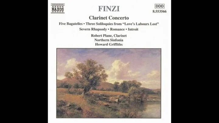 Gerald Finzi - Love's Labours Lost, Op 28 Soliloquies I.