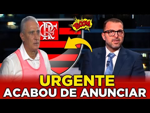 💥BOMBA AGORA ADEUS TITE! NOVO TREINADOR DEFINIDO APÓS O JOGO! ÚLTIMAS NOTÍCIAS DO FLAMENGO