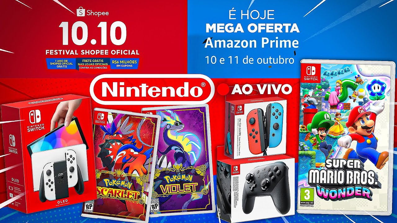 jogos de nintendo switch em Promoção na Shopee Brasil 2023