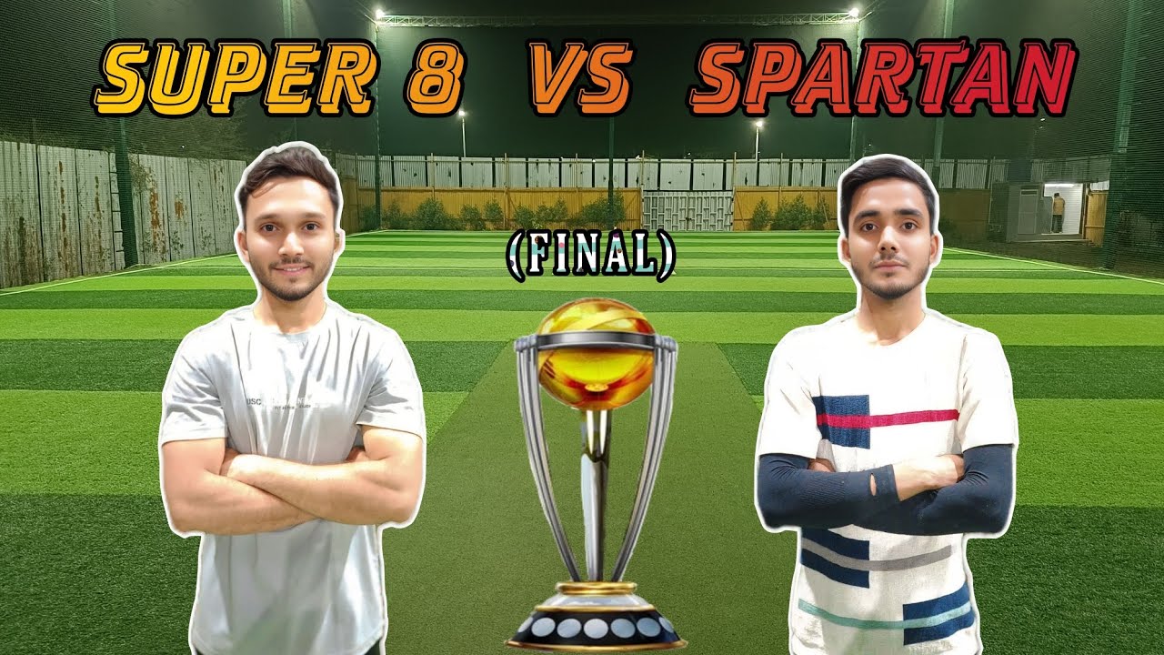Box Cricket Tournament 🔥 ( Final Match ) Super 8  VS  Spartan  🏏 Galaxy Series 16